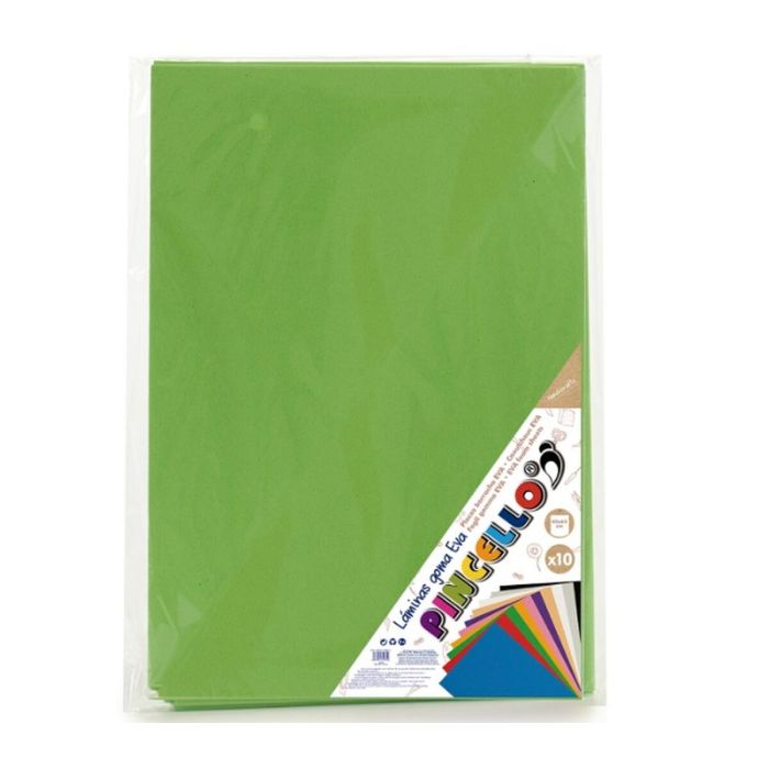 Goma Eva Verde 65 x 0,2 x 45 cm (12 Unidades) 1