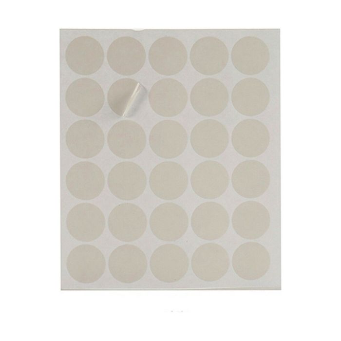 Etiquetas adhesivas Blanco Ø 25 mm (12 Unidades) 1