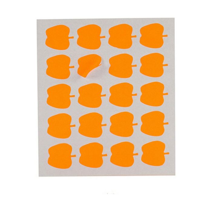 Etiquetas adhesivas Manzana 22 x 49 mm (12 Unidades) 1