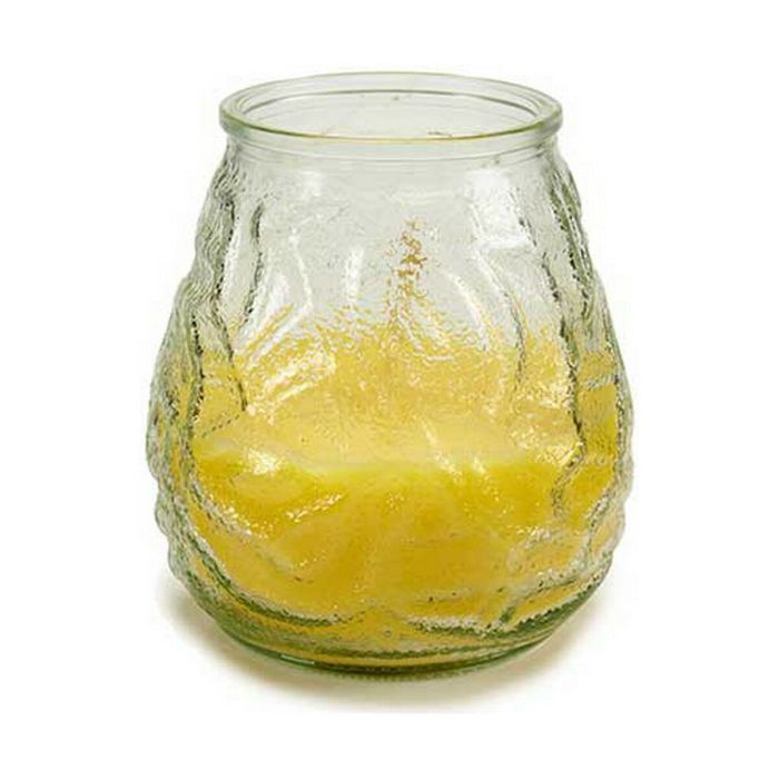 Vela Perfumada Amarillo Transparente Citronela 9 x 9,5 x 9 cm (6 Unidades) 2