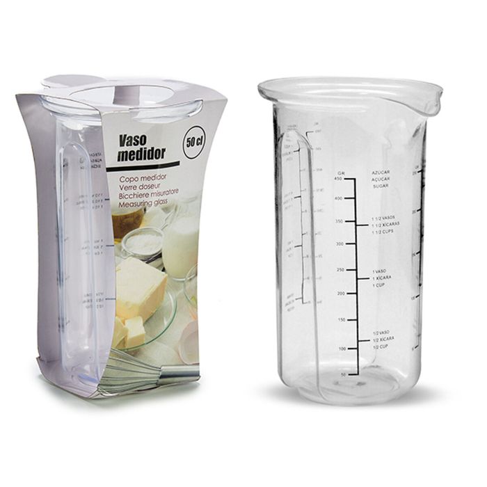 Vaso medidor Plástico 500 ml (36 Unidades) 1