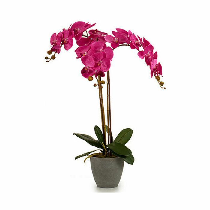 Planta Decorativa Orquídea Plástico 60 x 78 x 44 cm (2 Unidades) 1