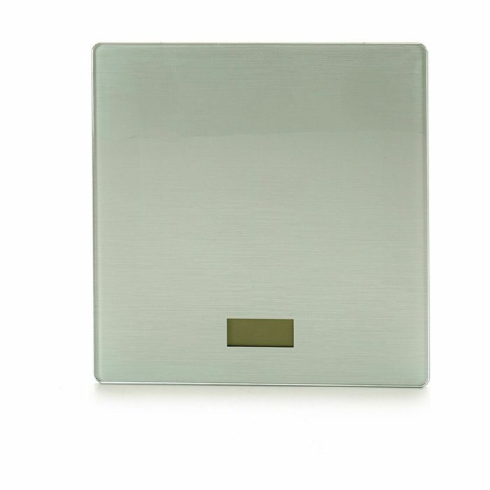 Báscula Digital de Baño Transparente Plateado Cristal Plástico 2,8 x 31 x 31 cm (6 Unidades) 1