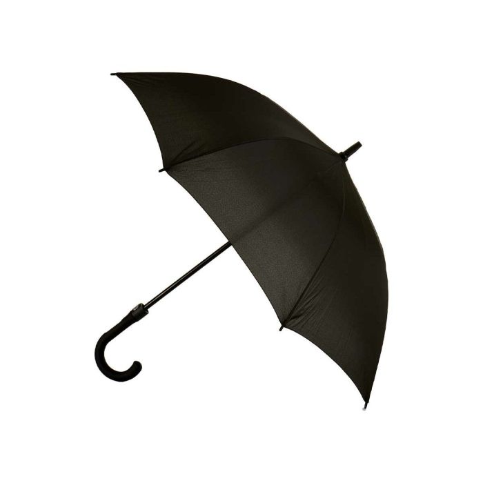 Paraguas Negro Metal Tela 100 x 100 x 84 cm (24 Unidades) 2