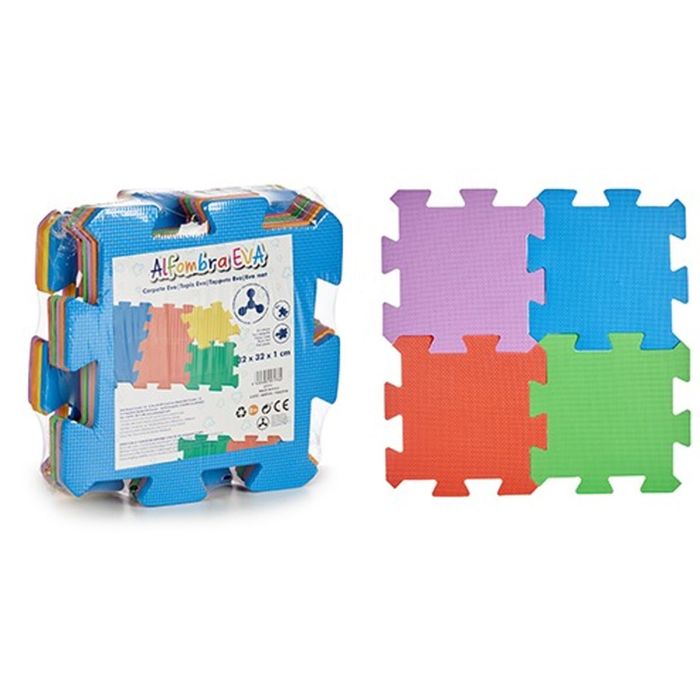 Alfombra Puzzle Multicolor Goma Eva (12 Unidades) 2