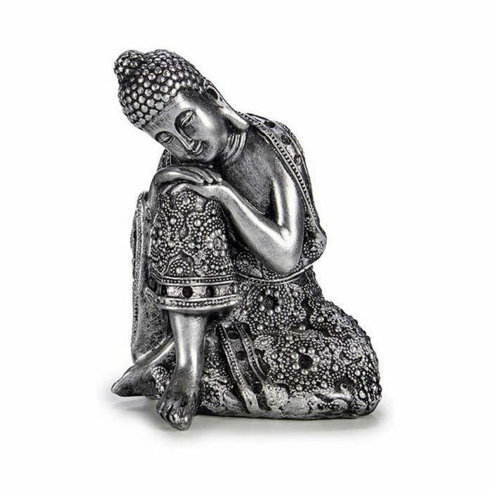 Figura Decorativa Buda Sentado 10,5 x 15 x 12 cm (8 Unidades) 1