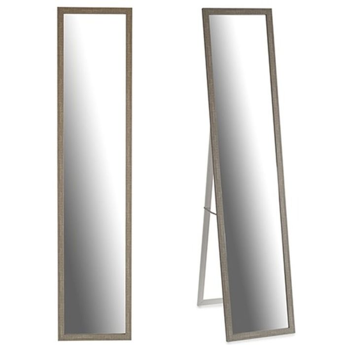 Espejo de pie Gris Madera Cristal 44 x 32,5 x 120 cm (6 Unidades) 1