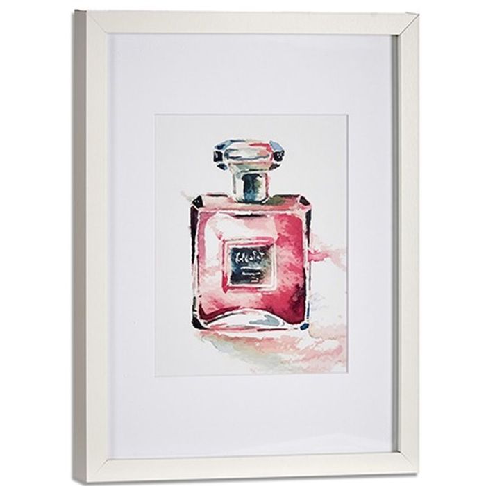 Cuadro Perfume Vidrio Aglomerado 33 x 3 x 43 cm (6 Unidades) 1