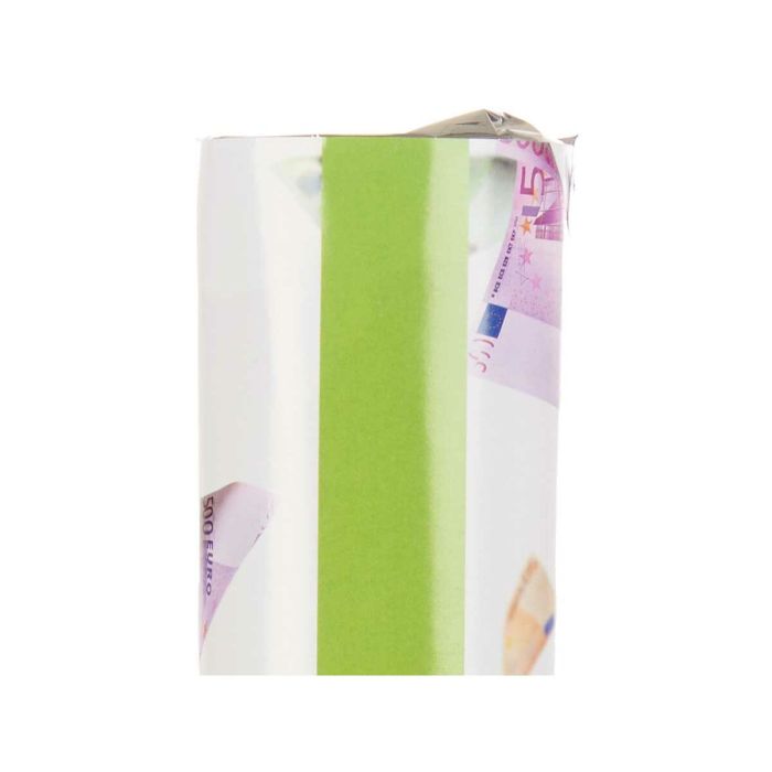 Cañón de confeti Euros Multicolor Papel Cartón Plástico 5 x 78,5 x 5 cm (24 Unidades) 1