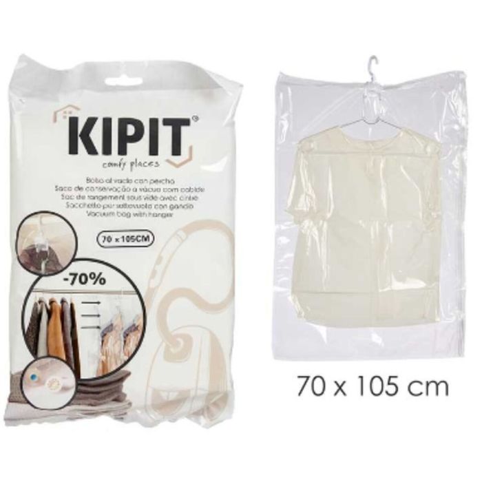 Bolsas de Vacío Transparente Polietileno Plástico 70 x 105 cm (12 Unidades) 1