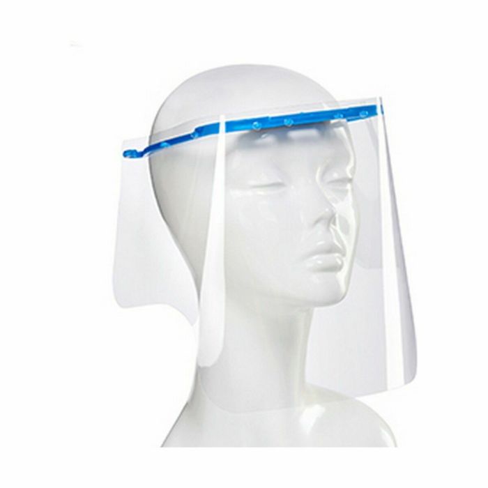 Pantalla de Protección Facial Transparente Plástico (100 Unidades) 1