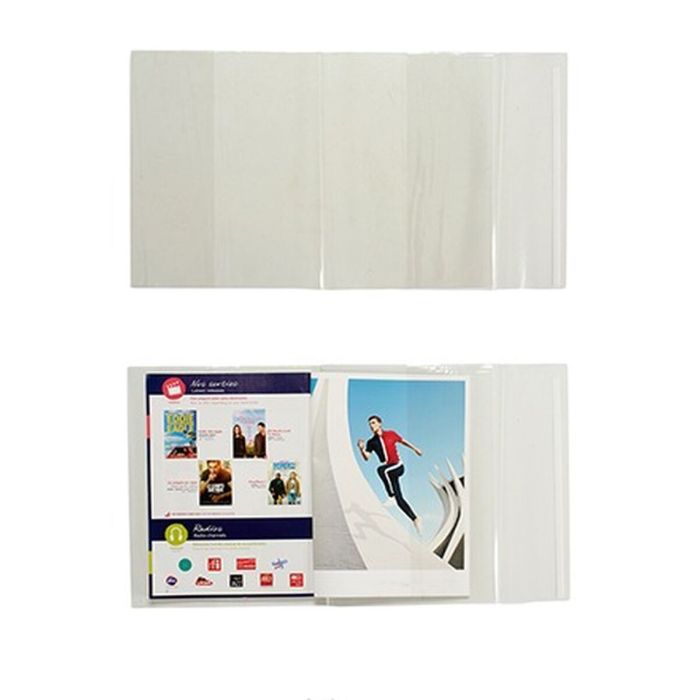 Forro Adhesivo para Libros Transparente Plástico 30 x 53 cm (36 Unidades) 1
