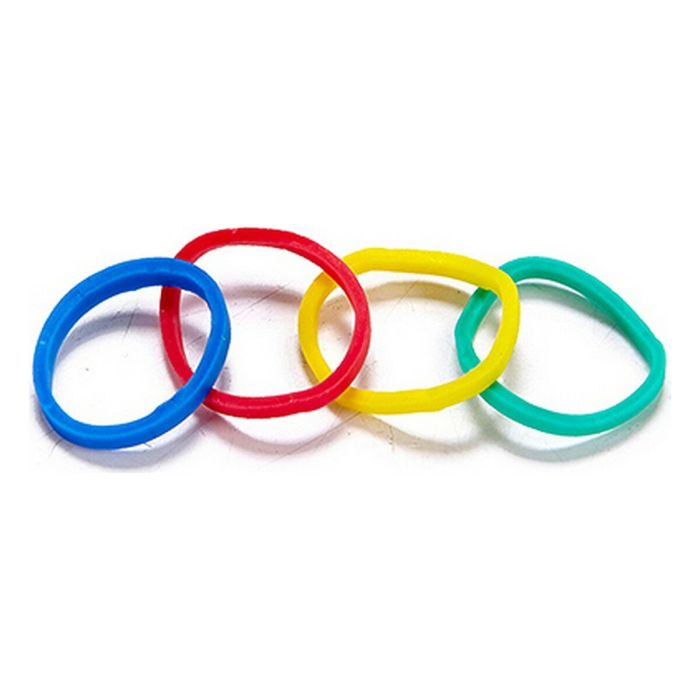 Gomas elásticas Mini Multicolor Ø 1,3 cm (12 Unidades) 2