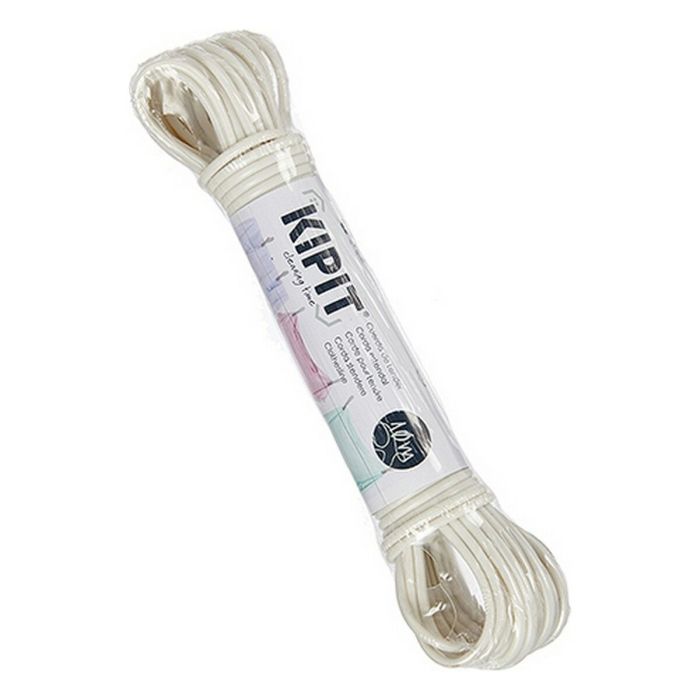 Cuerda para Tender Blanco PVC 10 m (12 Unidades) 1