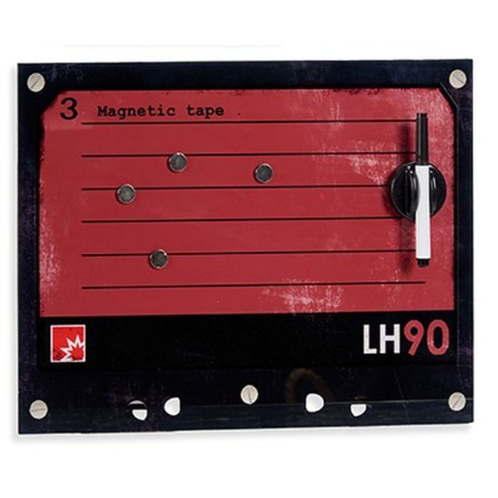 Pizarra Magnética con Rotulador 40 x 30 cm (4 Unidades) 3
