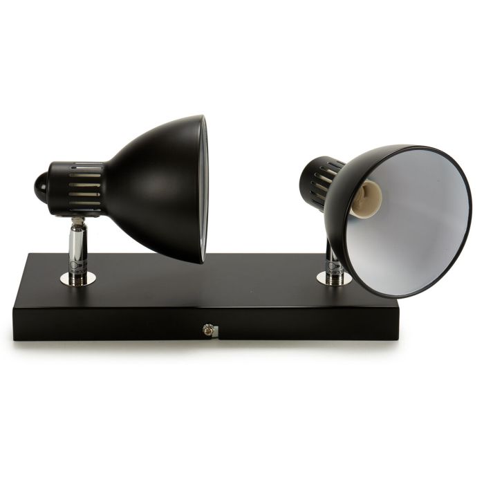 Lámpara de Techo Grundig E14 40 W Negro Metal 15 x 9 x 32 cm (4 Unidades) 1