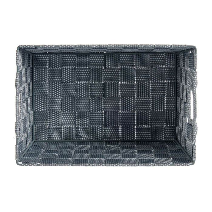 Cesta Multiusos Gris Tela 5 L 30,4 x 14 x 20 cm (18 Unidades) 1