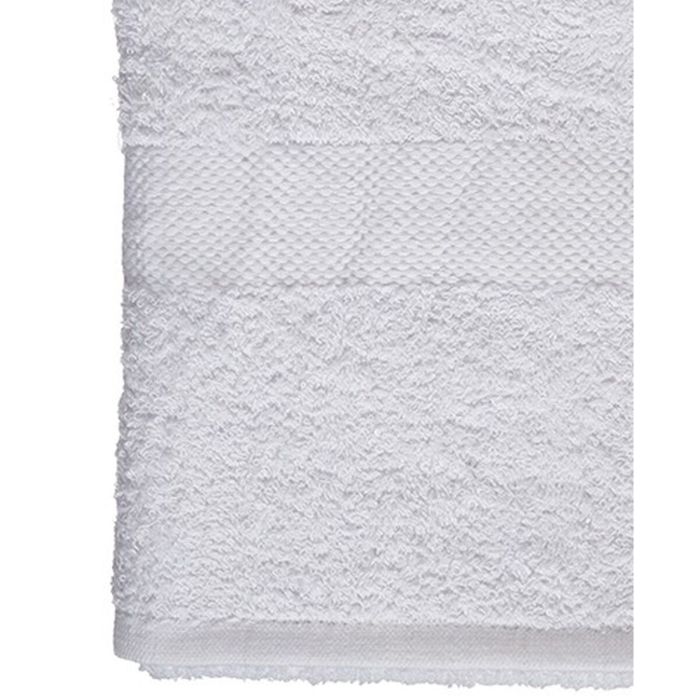 Toalla de baño Blanco 70 x 130 cm (3 Unidades) 1