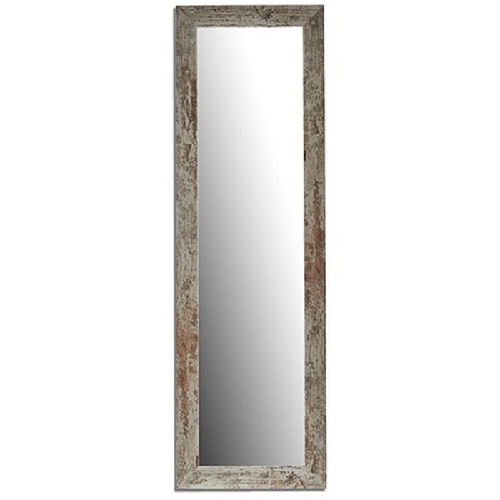 Espejo de pared Harry Blanco Madera Vidrio 40,5 x 130,5 x 1,5 cm (2 Unidades) 1