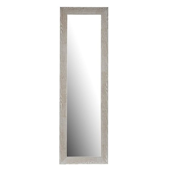 Espejo de pared Blanco Madera Vidrio 45,5 x 135,5 x 2 cm (2 Unidades) 1
