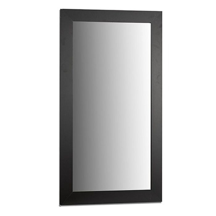 Espejo de pared Negro Madera Vidrio 64,5 x 84,5 x 1,5 cm (2 Unidades) 1