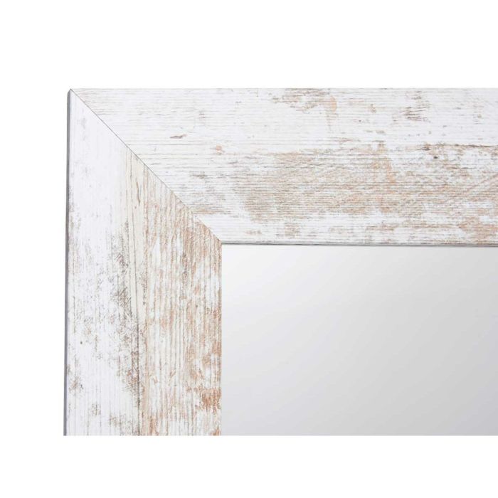 Espejo de pared Harry Blanco Madera Vidrio 64,5 x 84,5 x 1,5 cm (2 Unidades) 1