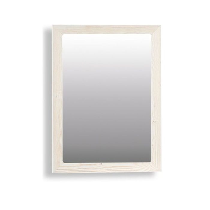 Espejo de pared Canada Blanco 60 x 80 x 2 cm (2 Unidades) 1