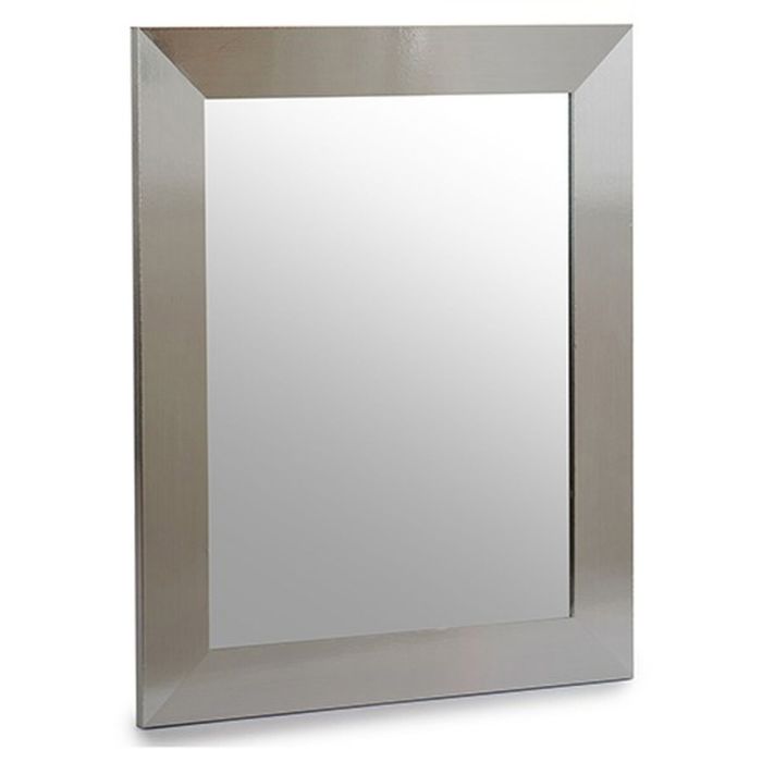 Espejo de pared Plateado Madera Cristal 39 x 1,5 x 49 cm (6 Unidades) 1