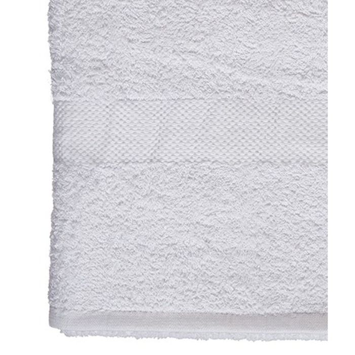 Toalla de baño 90 x 150 cm Blanco (3 Unidades) 1