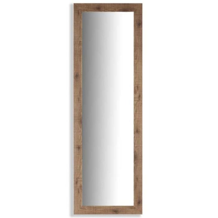 Espejo de pared Marrón Madera Vidrio 40 ,5 x 130,5 x 1,5 cm (2 Unidades) 1
