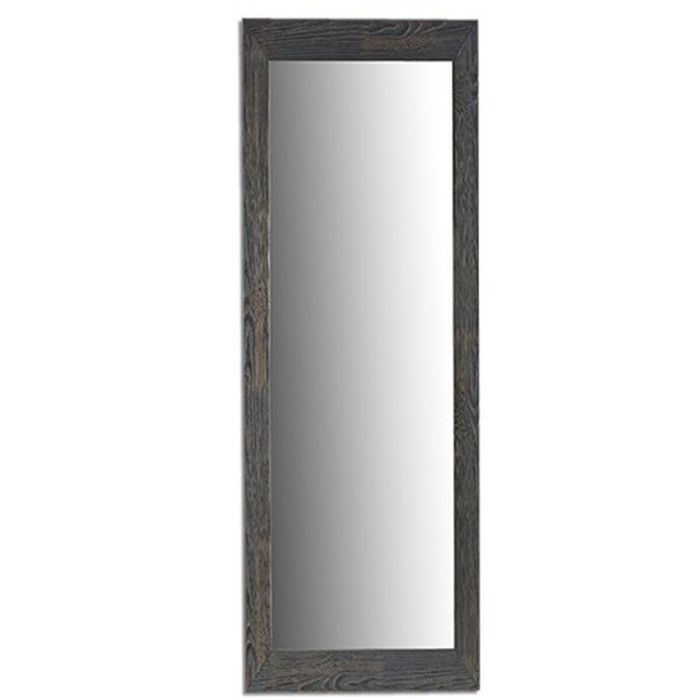 Espejo de pared Gris Madera Vidrio 53,5 x 155,5 x 1,5 cm (2 Unidades) 2