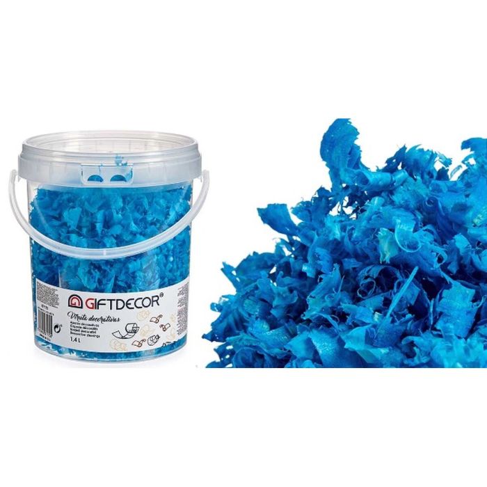 Viruta Decorativa 1,4 L Azul claro (6 Unidades) 1
