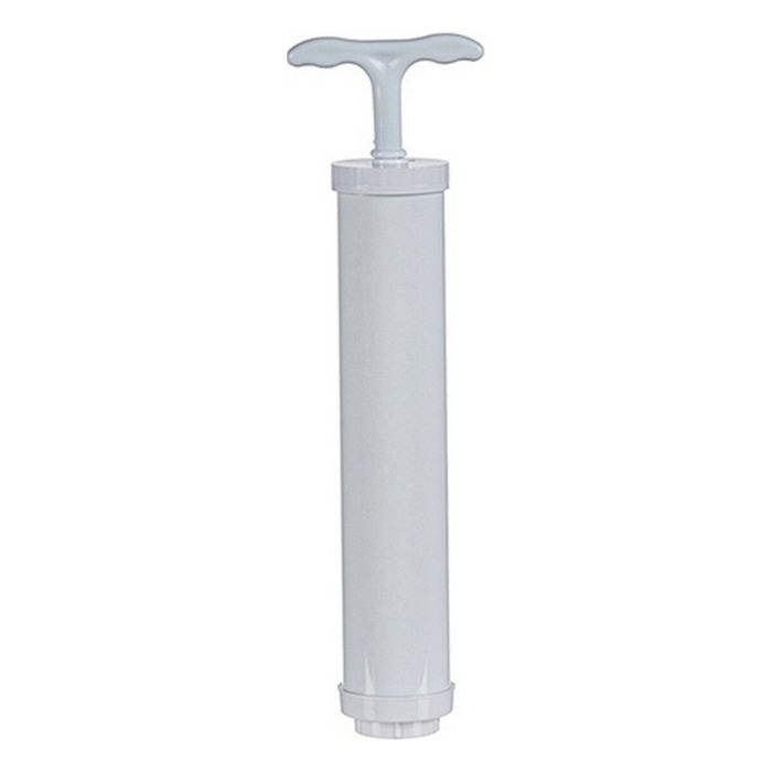 Bomba manual de vacío Blanco Plástico 9 x 30 x 4 cm (12 Unidades) 1