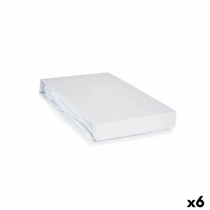 Protector de colchón Naturals Blanco Cama de 90 90 x 190/200 cm
