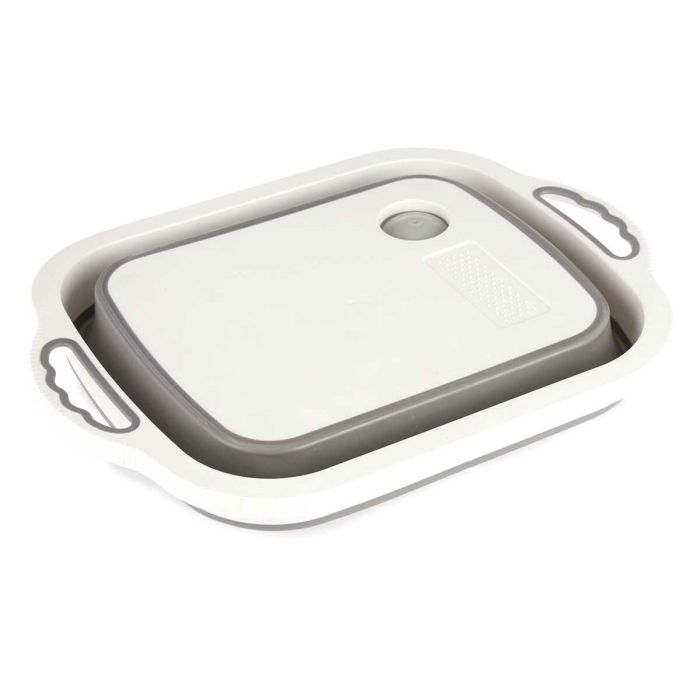 Tabla de cortar Colador Blanco Gris Plástico Termoplástico 29,8 x 5 x 40 cm (12 Unidades) 1 Tabla de cortar Colador Blanco Gris Plástico Termoplástico 29,8 x 5 x 40 cm (12 Unidades) 1