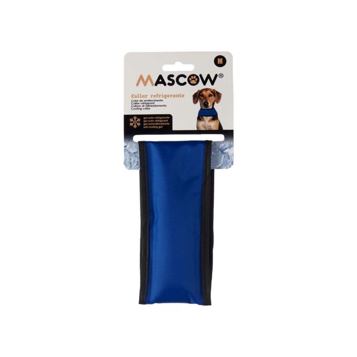 Collar para Perro Azul Negro PVC Gel 6,5 x 1 x 45 cm Refrigerante (4 Unidades) 2