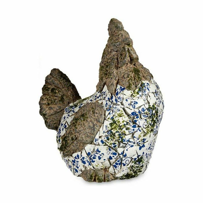 Figura Decorativa para Jardín Gallina Poliresina 22,5 x 39 x 34 cm (2 Unidades) 1