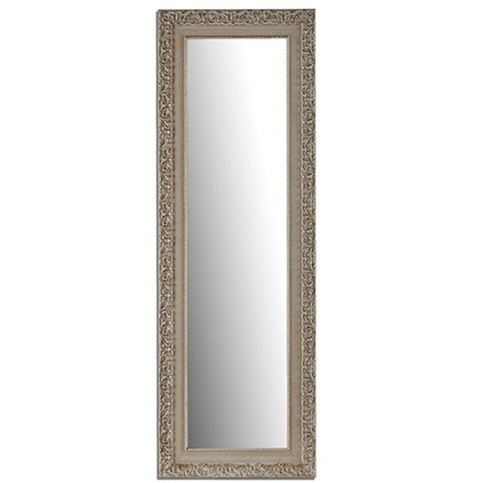 Espejo de pared Blanco Madera Vidrio 45,5 x 136 x 1,5 cm (2 Unidades) 2