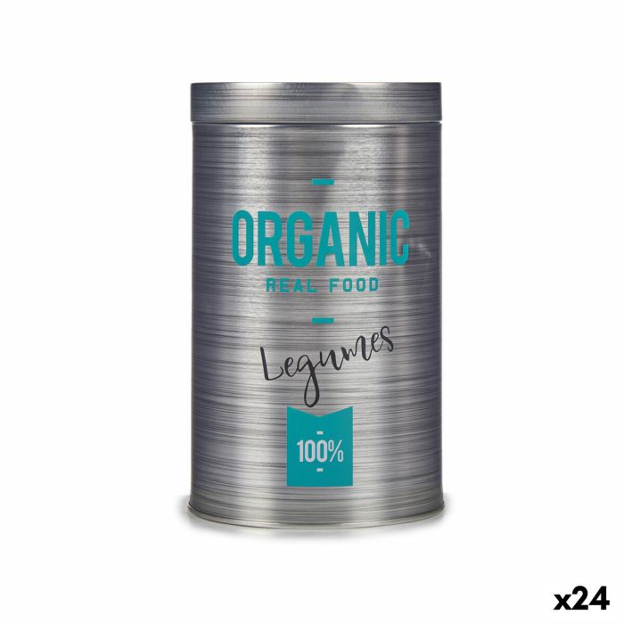 Bote Kinvara Organic Gris Legumbres (24 Unidades)