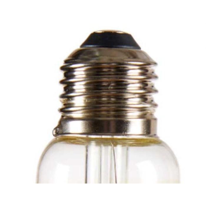 Bombilla LED Vintage E27 Transparente 4 W 14 x 19 x 14 cm (12 Unidades) 2