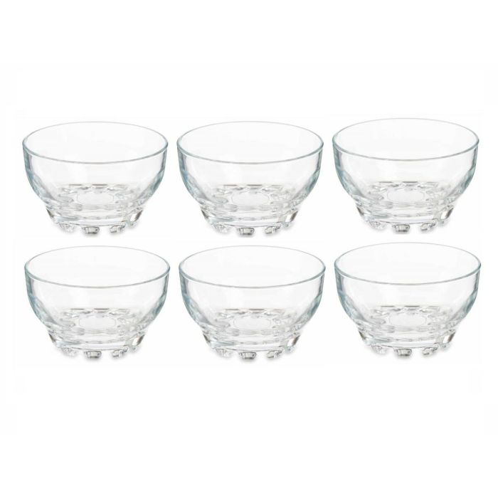 Set de Cuencos Karaman Transparente Vidrio 275 ml (8 Unidades) 4