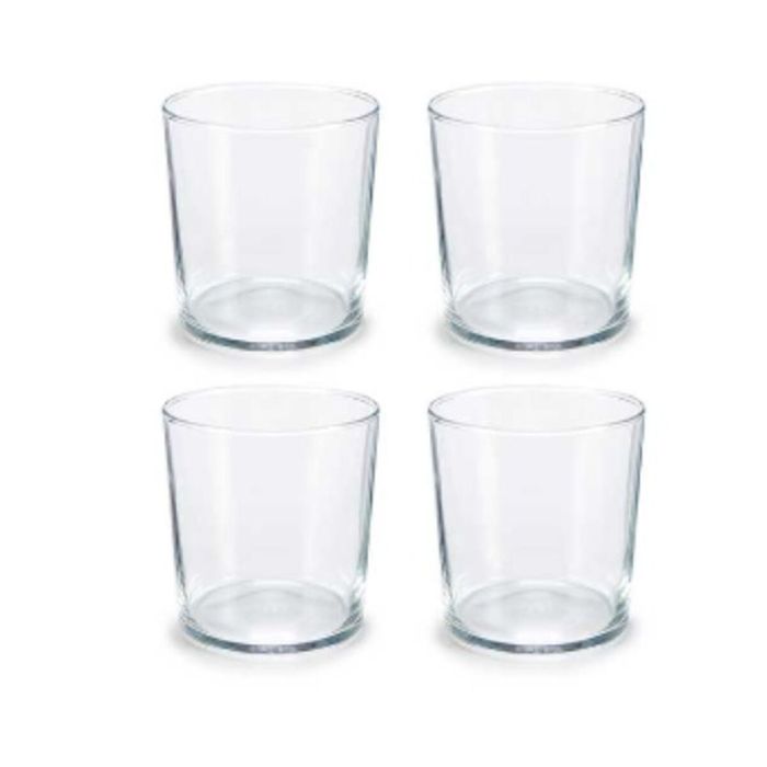 Set de Vasos Bistro 380 ml Transparente Cristal (6 Unidades) 4