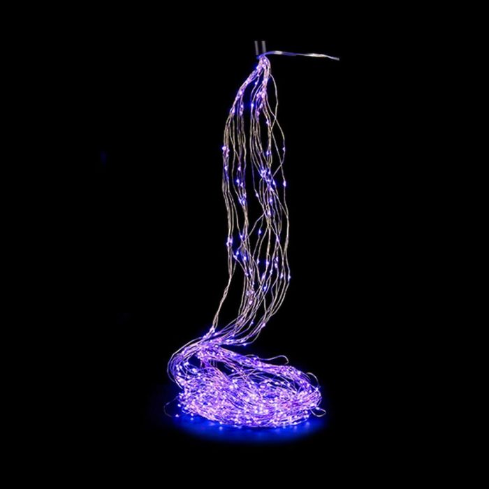 Guirnalda de Luces LED 2 m Morado (2 Unidades) 2 Guirnalda de Luces LED 2 m Morado (2 Unidades) 2