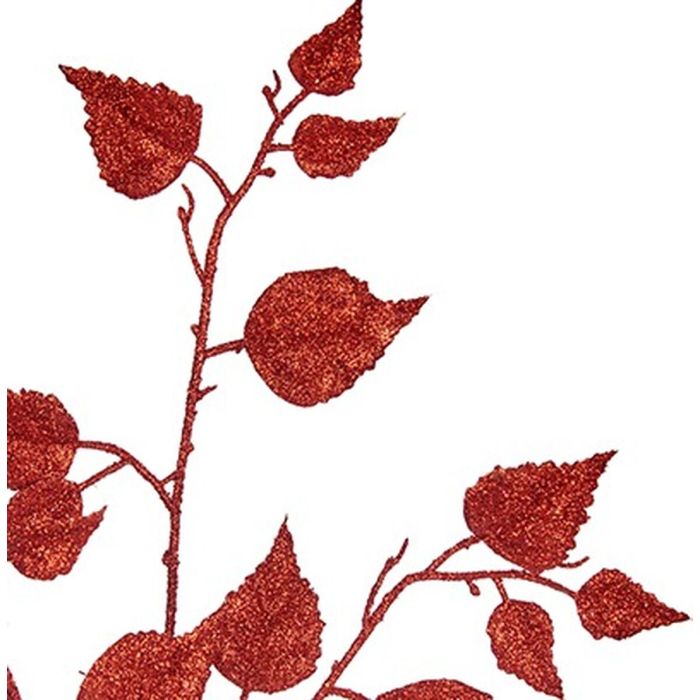 Rama Purpurina Rojo Plástico 42 x 73 x 3,5 cm (12 Unidades) 1