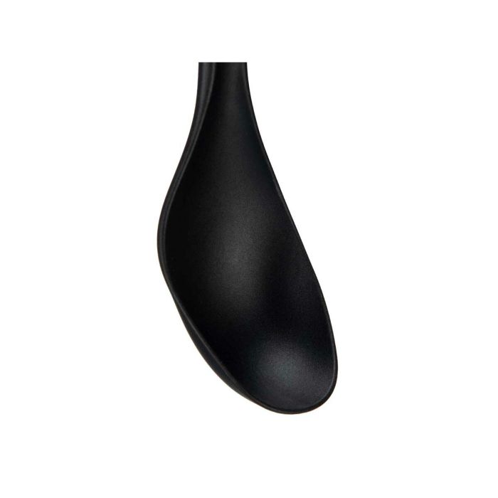 Cucharón Negro Natural Madera 7 x 33,5 x 3,5 cm (12 Unidades) 2
