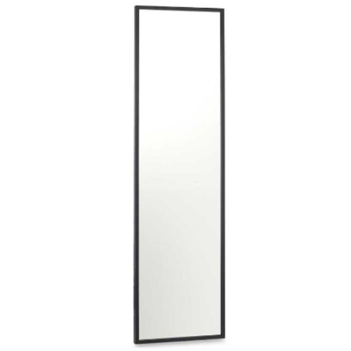 Espejo de pared Negro Madera MDF 40 x 142,5 x 3 cm (2 Unidades) 2