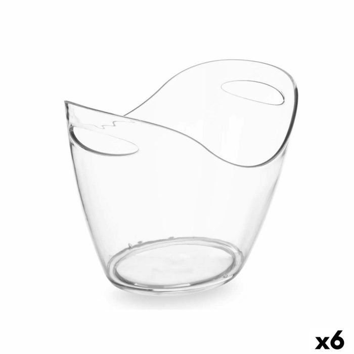 Cubitera Transparente Plástico 8 L (6 Unidades) 3