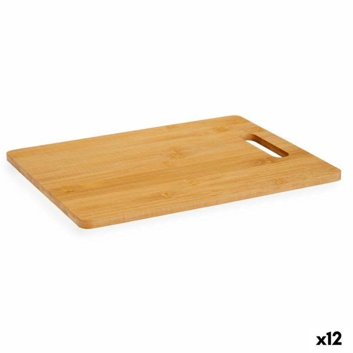 Tabla de cortar Kinvara KT190101-1 Marrón 30 x 0,9 x 23 cm (12 Unidades)