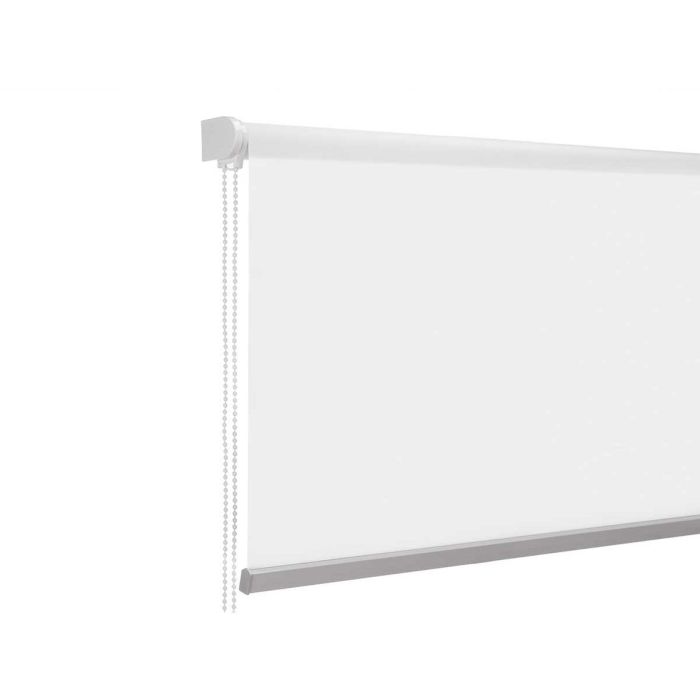 Estor Enrollable Blanco Tela Plástico 120 x 180 cm (6 Unidades) 1