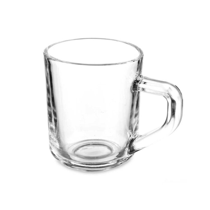 Juego de Tazas de Café Transparente Vidrio 80 ml (24 Unidades) 1